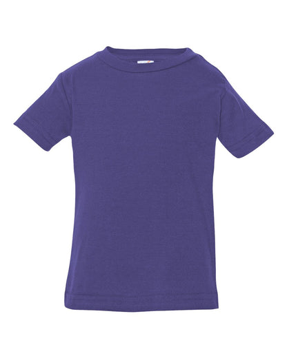 Rabbit Skins Infant Fine Jersey Tee 3322 #color_Purple