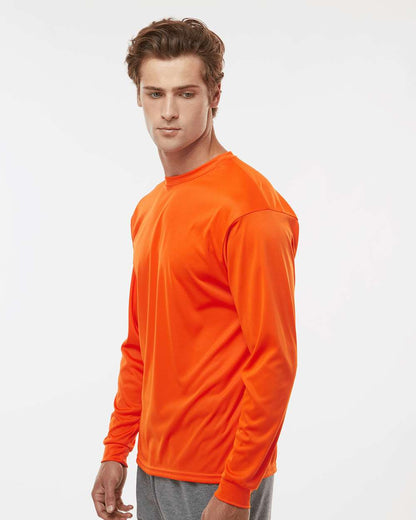 C2 Sport Performance Long Sleeve T-Shirt 5104 #colormdl_Burnt Orange