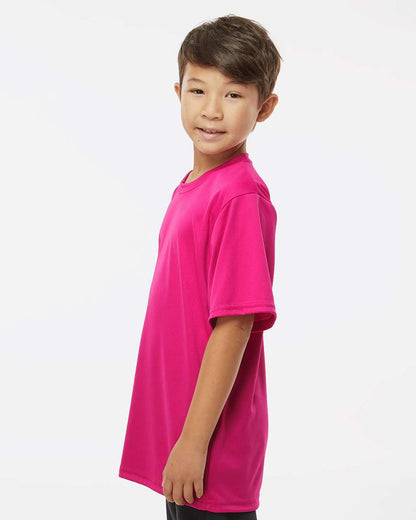 C2 Sport Youth Performance T-Shirt 5200 #colormdl_Hot Pink