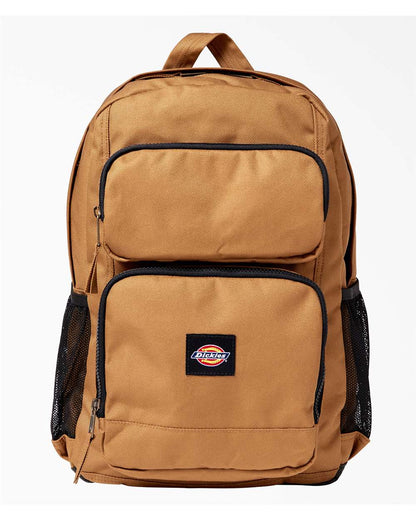 Dickies 23L Double Zip Pocket Backpack DZ22C #color_Brown Duck