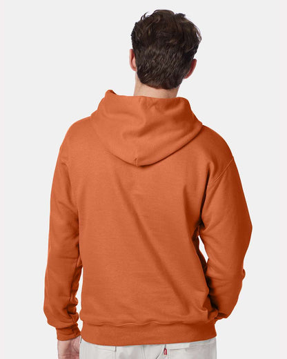 Hanes Unisex Ultimate Cotton® Hooded Sweatshirt F170 #colormdl_Pumpkin