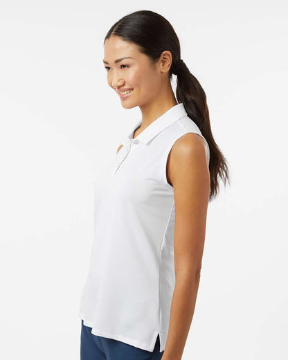 Adidas Women's Ottoman Sleeveless Polo A1005 #colormdl_White