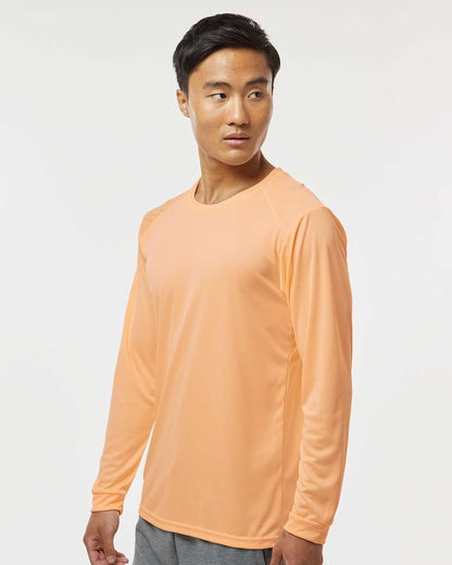 Paragon Unisex Long Islander Performance Long Sleeve T-Shirt 210 #colormdl_Coral
