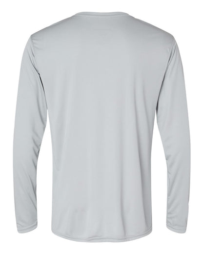 Holloway Men's Momentum Long Sleeve T-Shirt 222822 #color_Silver