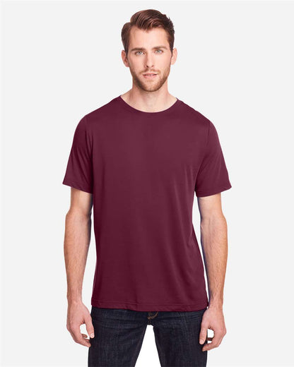 CORE365 Unisex Fusion ChromaSoft™ Performance T-Shirt CE111 #colormdl_Burgundy