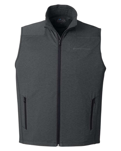 vineyard vines Men's On-The-Go Shep Vest O001400 #color_Jet Black