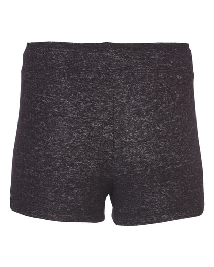 Boxercraft Women's Cuddle Fleece Shorts L11 #color_Black Heather