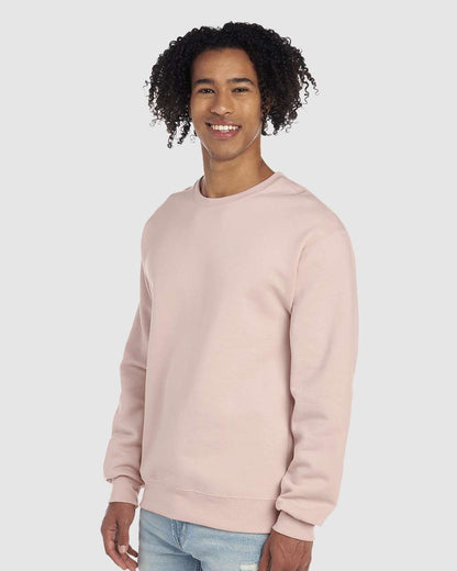 JERZEES Unisex NuBlend® Crewneck Sweatshirt 562MR #colormdl_Blush Pink