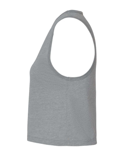 Next Level Women's Festival Crop Tank 5083 #color_Heather Grey