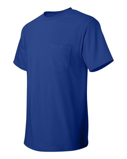 Hanes Authentic Pocket T-Shirt 5590 #color_Deep Royal