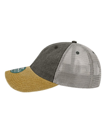 LEGACY Dashboard Trucker Cap DTA #color_Black/ Camel/ Grey