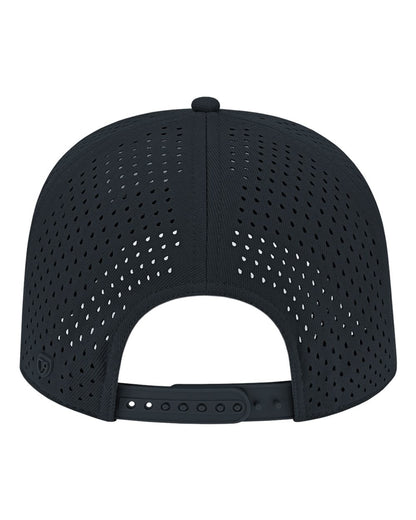 CAP AMERICA Premium Water-Resistant Perforated Cap i8540 #color_Black