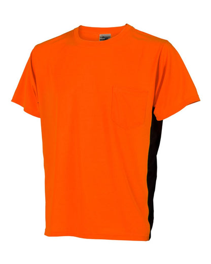 Kishigo Unisex Premium Black Series® Hi-Viz T-Shirt 9200-9201 #color_Orange