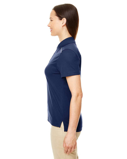 CORE365 Women's Radiant Performance Piqué Polo with Reflective Piping 78181R #colormdl_Classic Navy