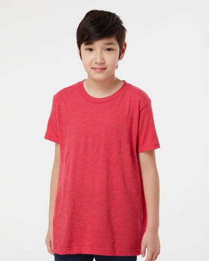 Tultex Youth Fine Jersey T-Shirt 235 #colormdl_Heather Red