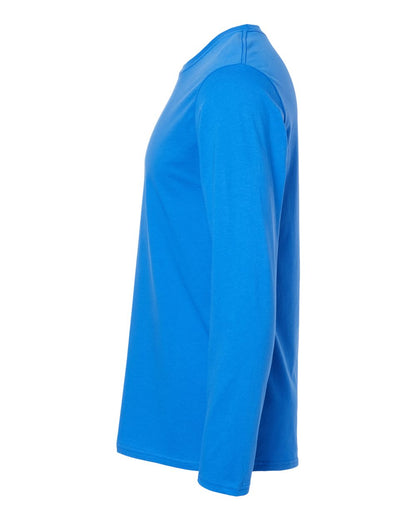 Gildan Unisex Softstyle® Long Sleeve T-Shirt 64400 #color_Royal