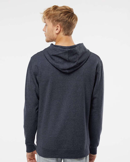 Independent Trading Co. Unisex Midweight Hooded Sweatshirt SS4500 #colormdl_Classic Navy Heather