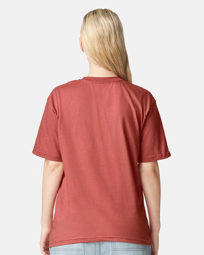 American Apparel Unisex Fine Jersey Tee 2001 #colormdl_Canyon