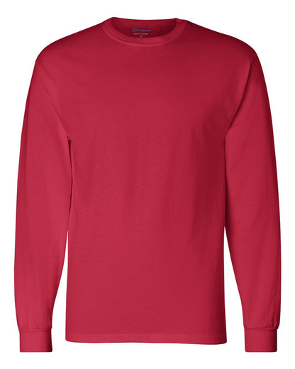 Champion Unisex Long Sleeve T-Shirt CC8C #color_Red