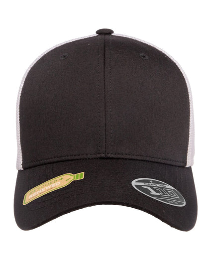 Flexfit 110® Recycled Mesh Cap 110R #color_Black/ White