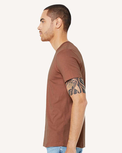 BELLA + CANVAS Jersey Tee 3001 #colormdl_Terracotta