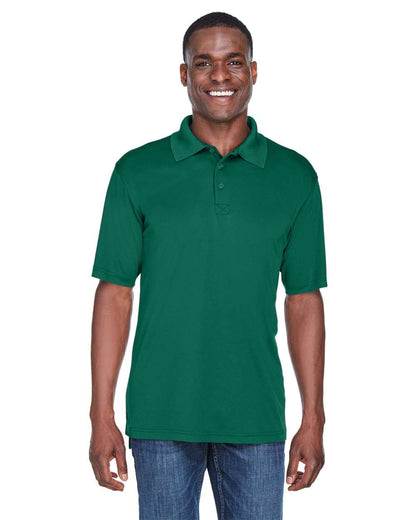 UltraClub Men's Cool & Dry Sport Performance Interlock Polo 8425 #colormdl_Forest Green