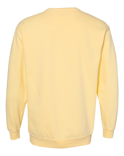 Comfort Colors Unisex Garment-Dyed Crewneck Sweatshirt 1566 #color_Butter