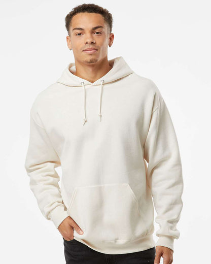 JERZEES Unisex NuBlend® Hooded Sweatshirt 996MR #colormdl_Sweet Cream Heather