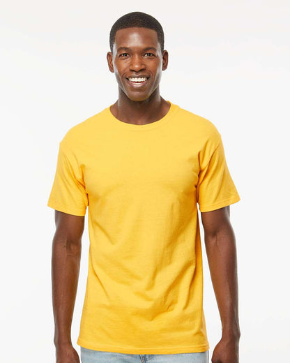 M&O Men's Gold Soft Touch T-Shirt 4800 #colormdl_Yellow