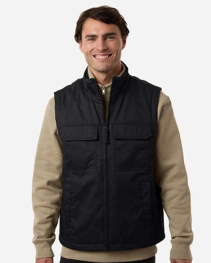 Harriton Unisex ClimaBloc® Station Vest M723 #colormdl_Black