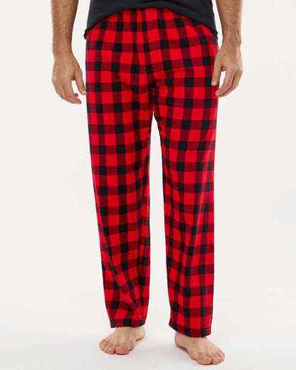 Boxercraft Harley Flannel Pants BM6624 #colormdl_Red/ Black Buffalo