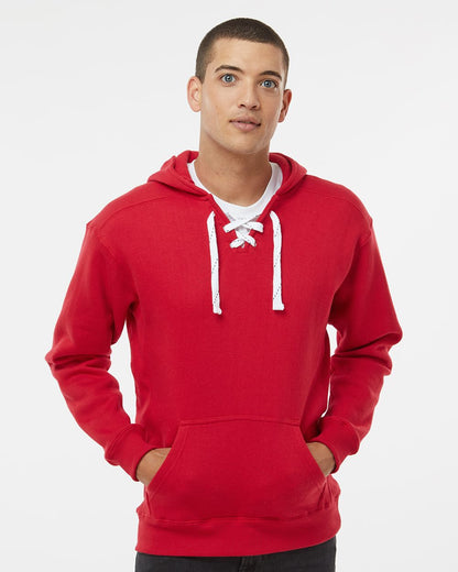 J. America Men's Sport Lace Hooded Sweatshirt 8830 J. America Men's Sport Lace Hooded Sweatshirt 8830