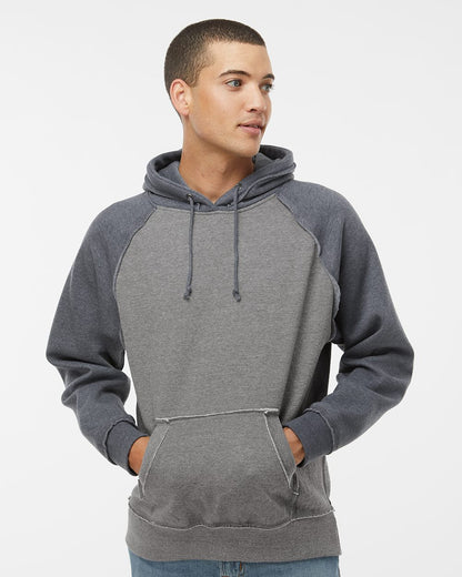 J. America Men's Vintage Heather Hooded Sweatshirt 8885 J. America Men's Vintage Heather Hooded Sweatshirt 8885