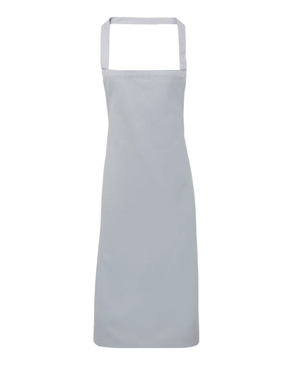 Artisan Collection by Reprime Organic Cotton Bib Apron RP102 #color_Silver