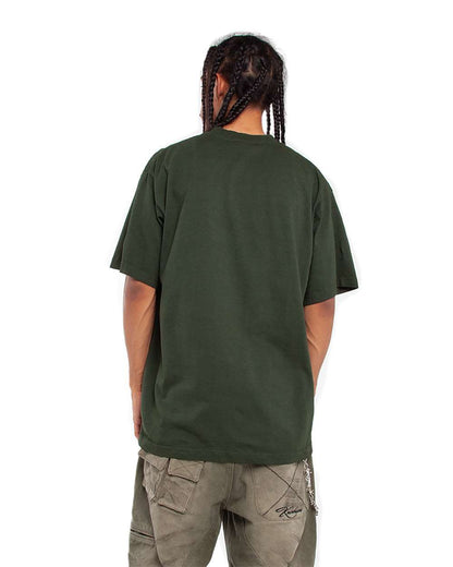 Shaka Wear Unisex Garment-Dyed T-Shirt SHGD #colormdl_Moss
