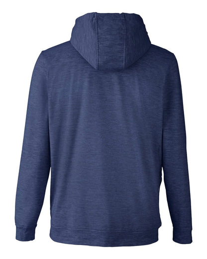 Puma Golf Men's Cloudspun Progress Hooded Sweatshirt 534527 #color_Navy Blazer Heather