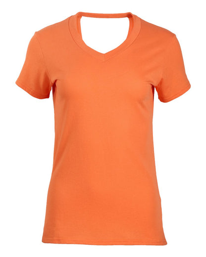 Boxercraft Women's Bella Crossback T-Shirt BW2405 #color_Mandarin