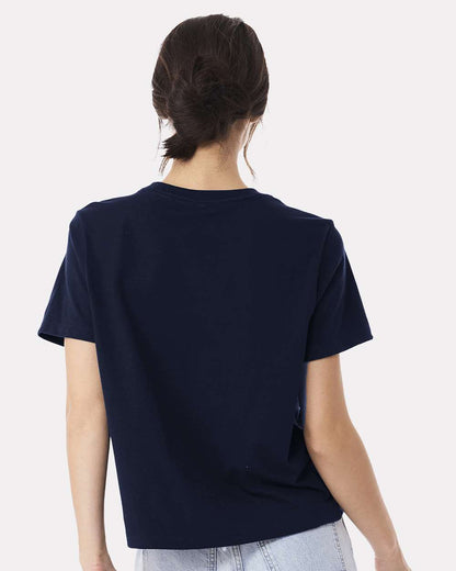 BELLA + CANVAS Women's 6 oz Heavyweight Tee 6110 #colormdl_Navy