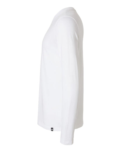 Jaanuu Men's RegenX Cotton Underscrub Long Sleeve T-Shirt M30002U #color_White
