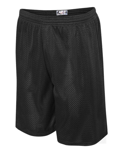 C2 Sport Men's Mesh 9" Shorts 5109 #color_Black