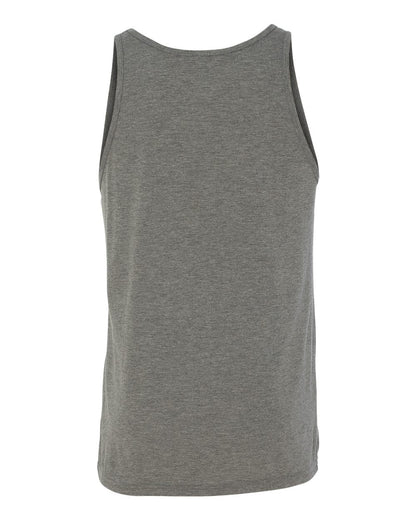 BELLA + CANVAS Triblend Tank 3484 #color_Grey Triblend