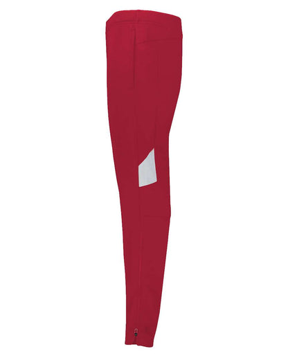Holloway Youth Limitless Sweatpants 229680 #color_Scarlet/ White