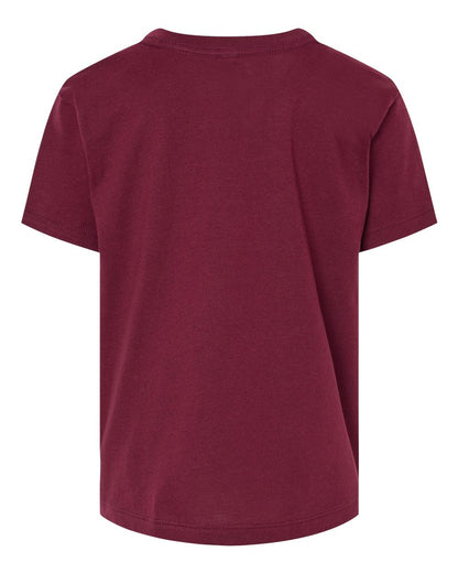 BELLA + CANVAS Toddler Jersey Tee 3001T #color_Maroon