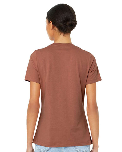 BELLA + CANVAS Women’s Relaxed Jersey Tee 6400 #colormdl_Terracotta