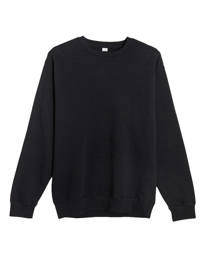 Lane Seven Unisex Premium Crewneck Sweatshirt LS14004 #color_Black