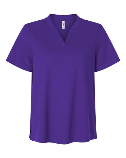 CORE365 Women's Nova Performance Pique Polo CE108W #color_Campus Purple