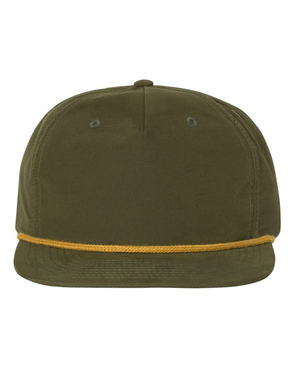 Richardson Umpqua Snapback Cap 256 #color_Loden/ Amber Gold