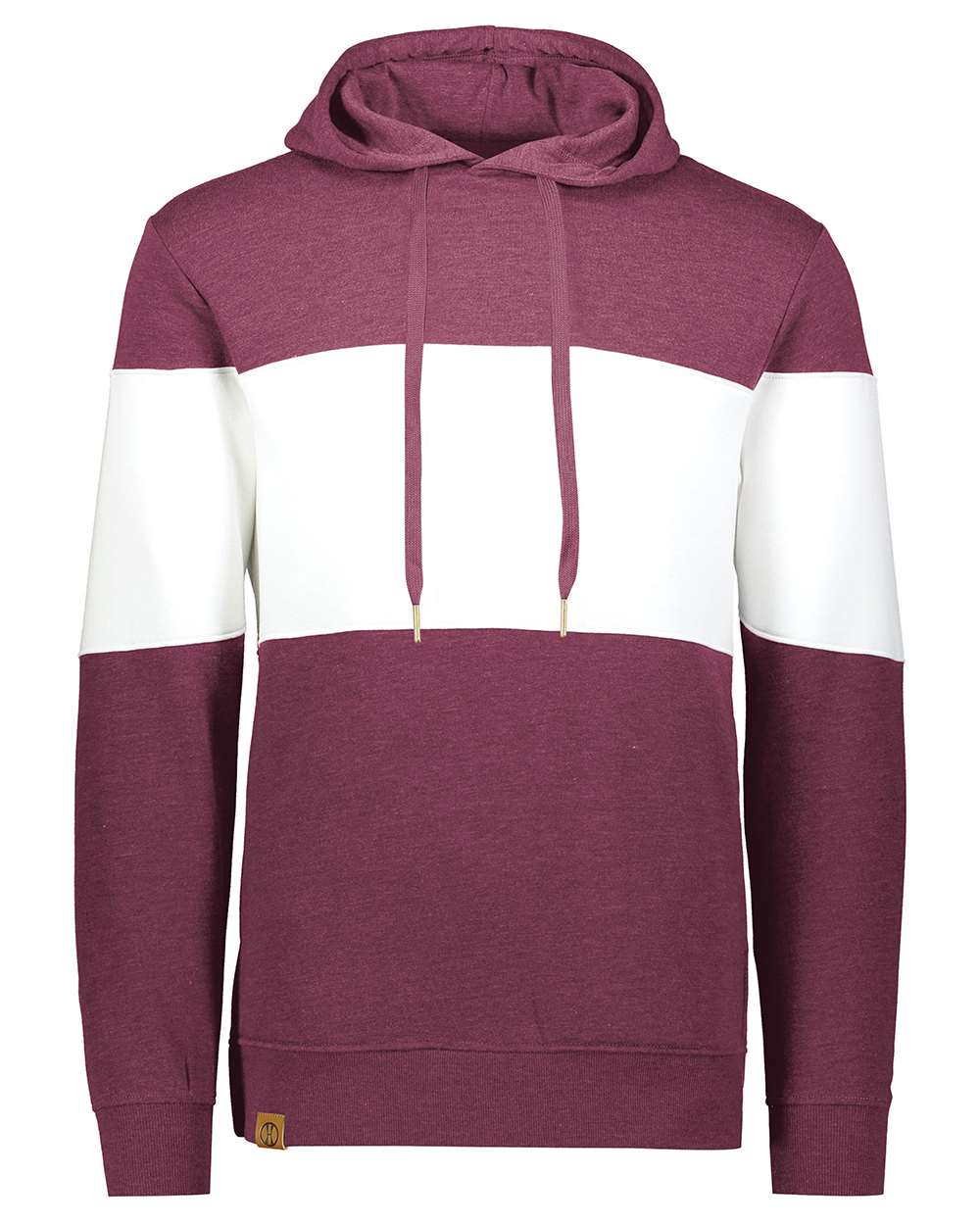 #color_Maroon Heather/ White