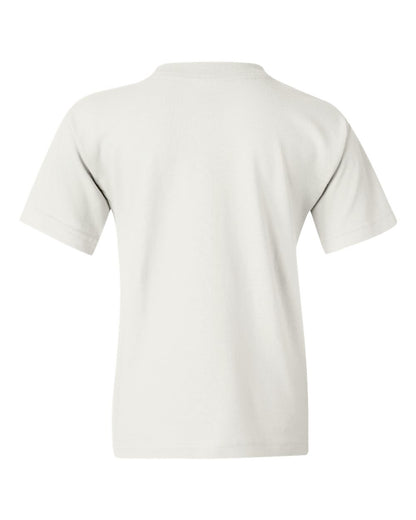 Gildan Heavy Cotton™ Youth T-Shirt 5000B #color_White