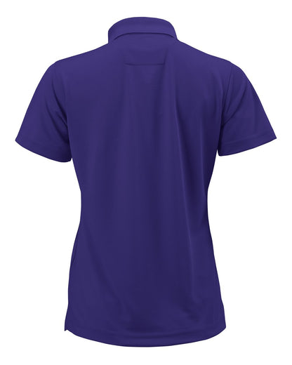Paragon Women's Saratoga Performance Mini Mesh Polo 104 #color_Purple